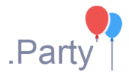 ثبت دامنه .party ارزان پارتی مهمانی دورهمی کلاب - ارزانترین قیمت ثبت دامنه .party